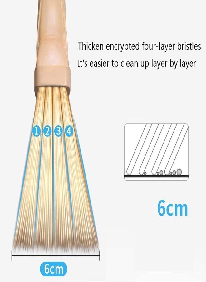 GNEY Broom and Dustpan Set - Self-Cleaning Broom Bristles - Ideal Kitchen, Home and Lobby Broom and Dustpan Combo - Premium Brush, Wisp and Dust Cleaner (Design 3) - Image 3